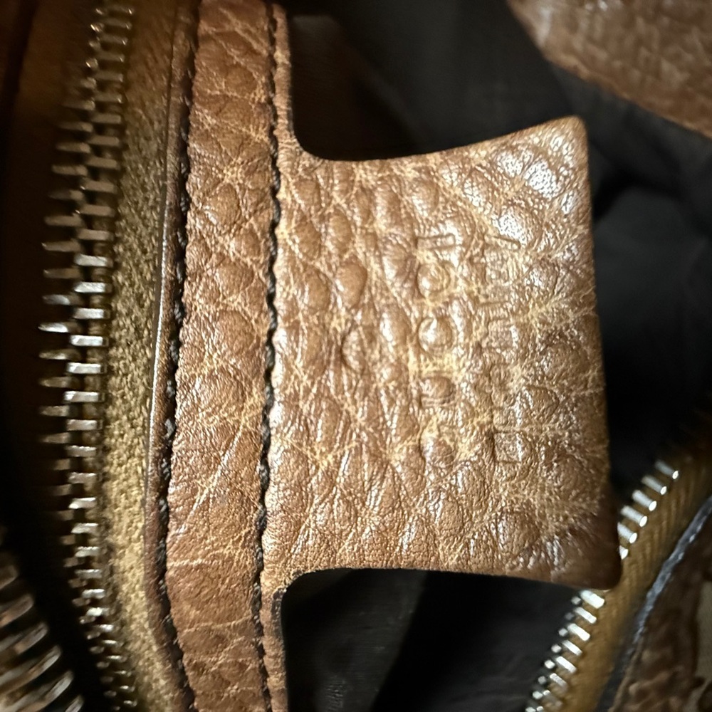 Gucci Brown Monogram Hobo Bag - Picture 5 of 13